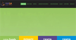 Desktop Screenshot of famsaupt.co.za