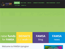 Tablet Screenshot of famsaupt.co.za